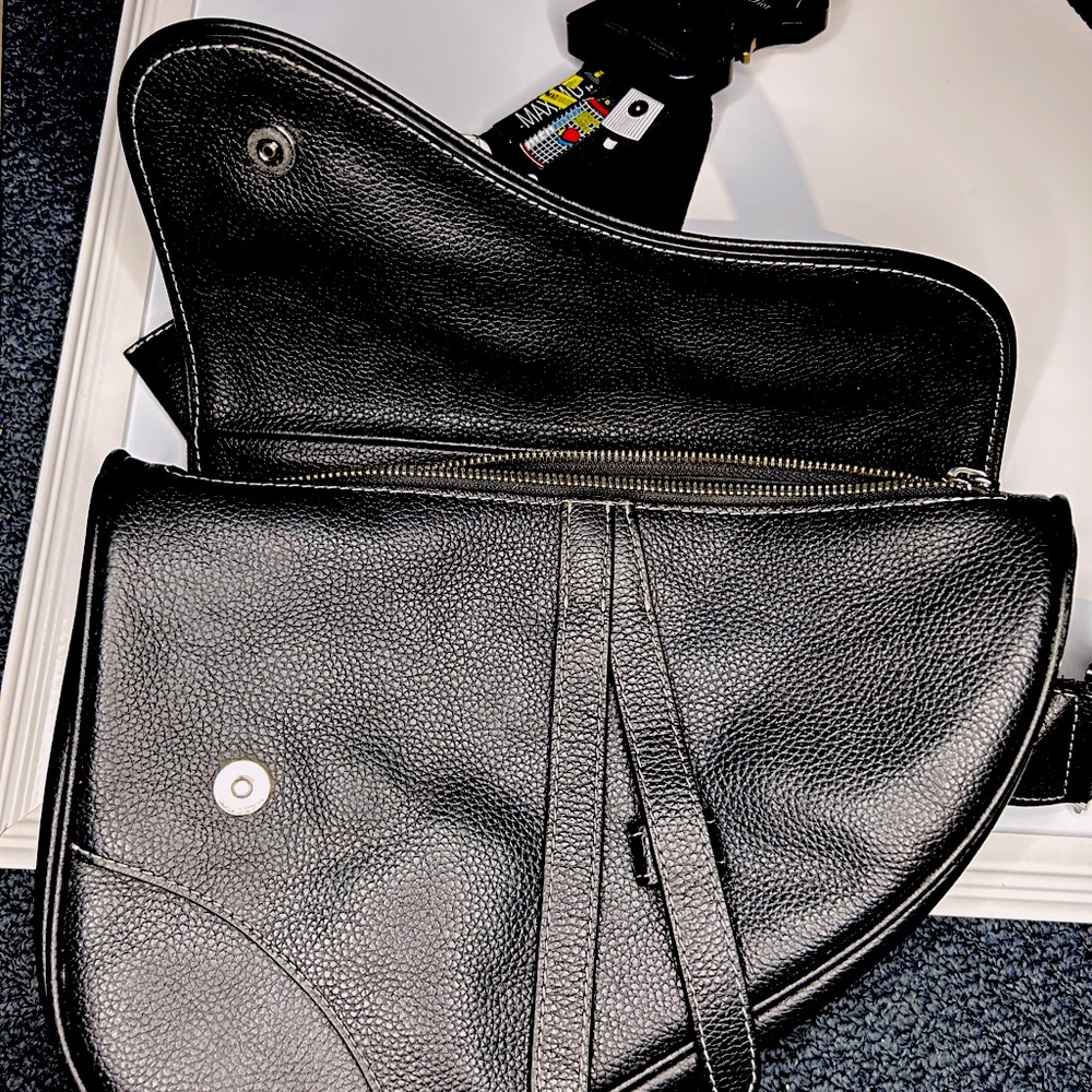 Dior x Kaws Saddle Bag